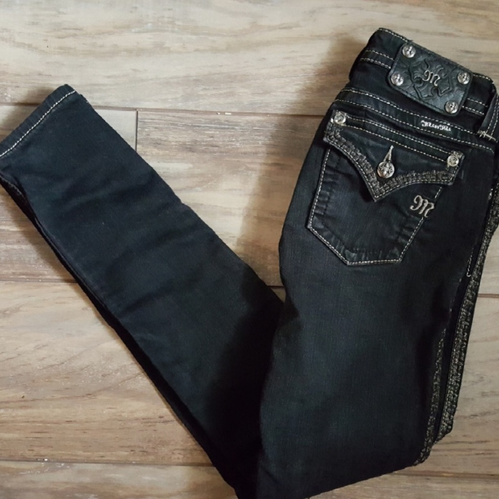 Miss Me Awesome Black Jeans!